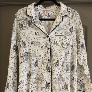 Victoria's Secret Flannel PJ Dress - Size Small